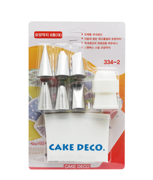 Cake Decorating Tube Set. 3342 samun